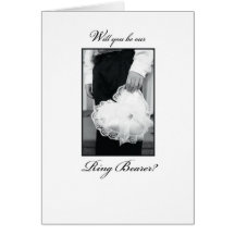 333 Will You Be Ring Bearer? Card