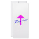 33 Arrow Rack Card Design