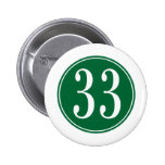#33 Green Circle Pins