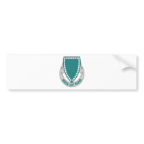 33rd Armor Insignia Bumper Sticker