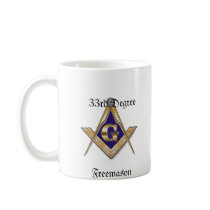 33rd Degree Freemason White Mug