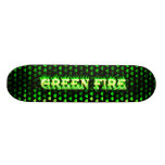 33x8greenflames patines 