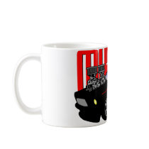 341 Cartoon Muscle Car Coffee Mug