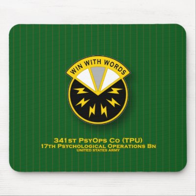 341st Psychological Operations Co - TPU DUI Mousepads by a2zgraphicsworks