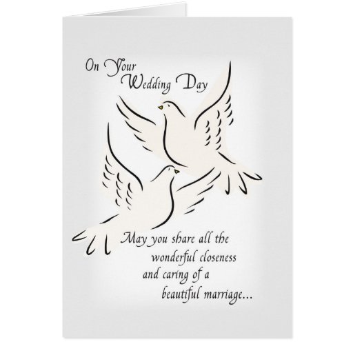 Wedding Card Religious 3427 wedding doves religious card zazzle Wedding Card Religious 3427 wedding doves religious card zazzle