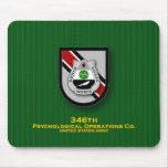 346th Psychological Operations Co flash Mouse Pad