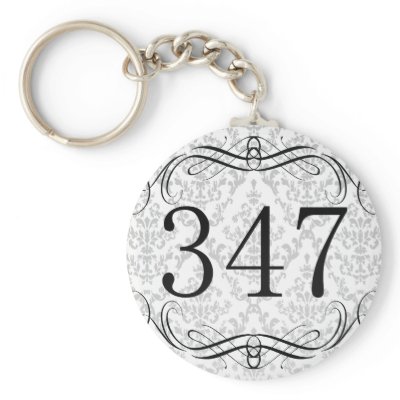 347 Area Code Keychains by AreaCodes