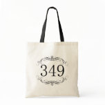 349 Area Code Canvas Bags
