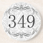 349 Area Code Beverage Coasters