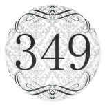 349 Area Code Stickers