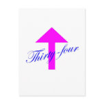 34 Arrow Post Card