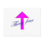34 Arrow Postcard