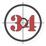 ## 34 ## ROUND STICKER
