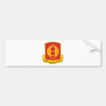 34th Field Artillery Bumper Sticker