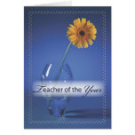 3500 Teacher of the Year Congratulations Greeting Cards