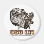 350 LT1 Corvette Engine Magnets
