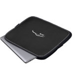 350Z White Brushstroke Laptop Sleeves