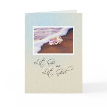 3513 Seashell on Beach Recovery Anniversary Card
