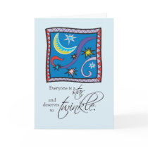3524 Recovery Birthday Star Twinkle Card