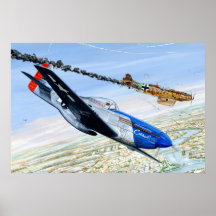 352nd FG P-51 MUSTANG Print