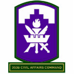353d Civil Affairs Command SSI Acrylic Cut Out