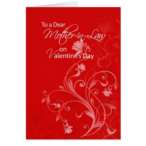 3552 Mother in Law Valentine s Day Card Zazzle