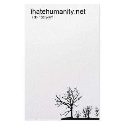 35638ad, ihatehumanity.net, i do / do you? custom stationery by ihatehumanity