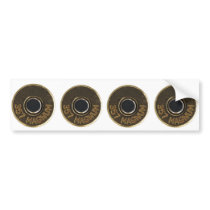 357 Magnum brass shell casing Bumper Stickers
