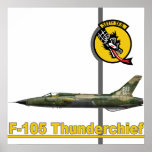 357th TFS F-105 Thunderchief Print