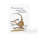 3592 Admin Pro Kangaroo Humorous Greeting Cards