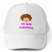 35 and Fabulous! Mesh Hat