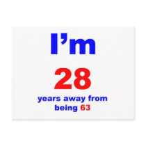 35 Birthday Post Card