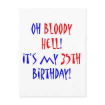 35 Bloody Hell postcards by thatsabigbirthday 35 Bloody Hell postcards
