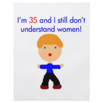 35 Don't understand women Flyer
