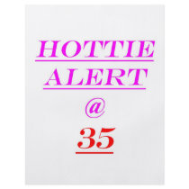 35 Hottie Alert Flyer