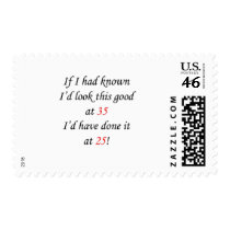 35 If I had known Postage