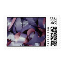 35 mm black and white film stamps