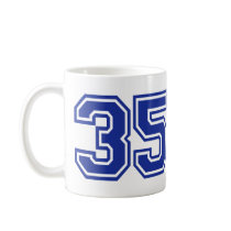 35 - number coffee mugs