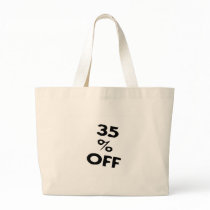 35 Percent off Canvas Bags