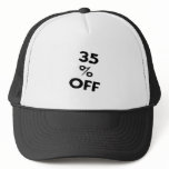 35 Percent Off hats