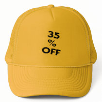 35 Percent off Mesh Hats