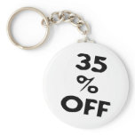 35 Percent off keychains