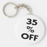 35 Percent Off Keychains