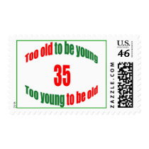 35 Too Old Postage