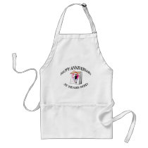 35 Year Anniversay Apron