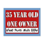 35 Year Old, One Owner - Needs Parts, Make Offer Post Cards