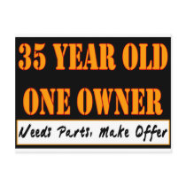 35 Year Old, One Owner - Needs Parts, Make Offer Post Card