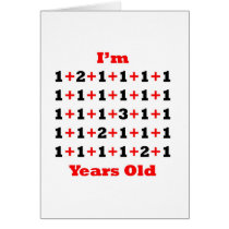 35 Years old! Blk Red Card