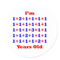 35 Years old! Sticker