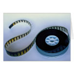35mm blank film reel card